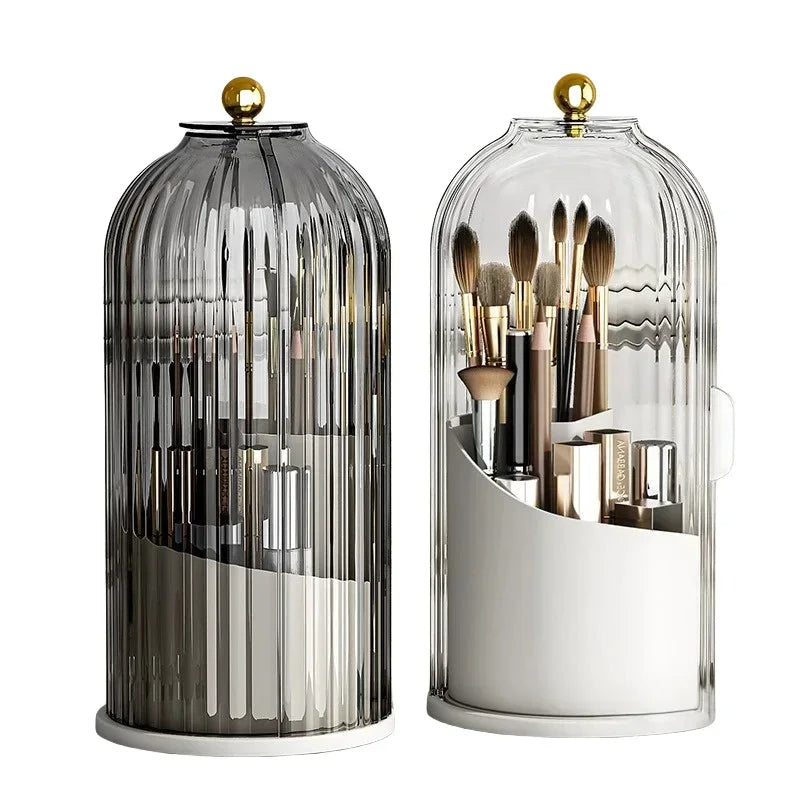 360° Rotating Makeup Brush Holder